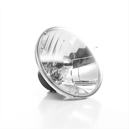 Powerplay 42302 2007-2015 Jeep Wrangler H4 Headlight Conversion Kit - Silver - 7 in. PO3575480